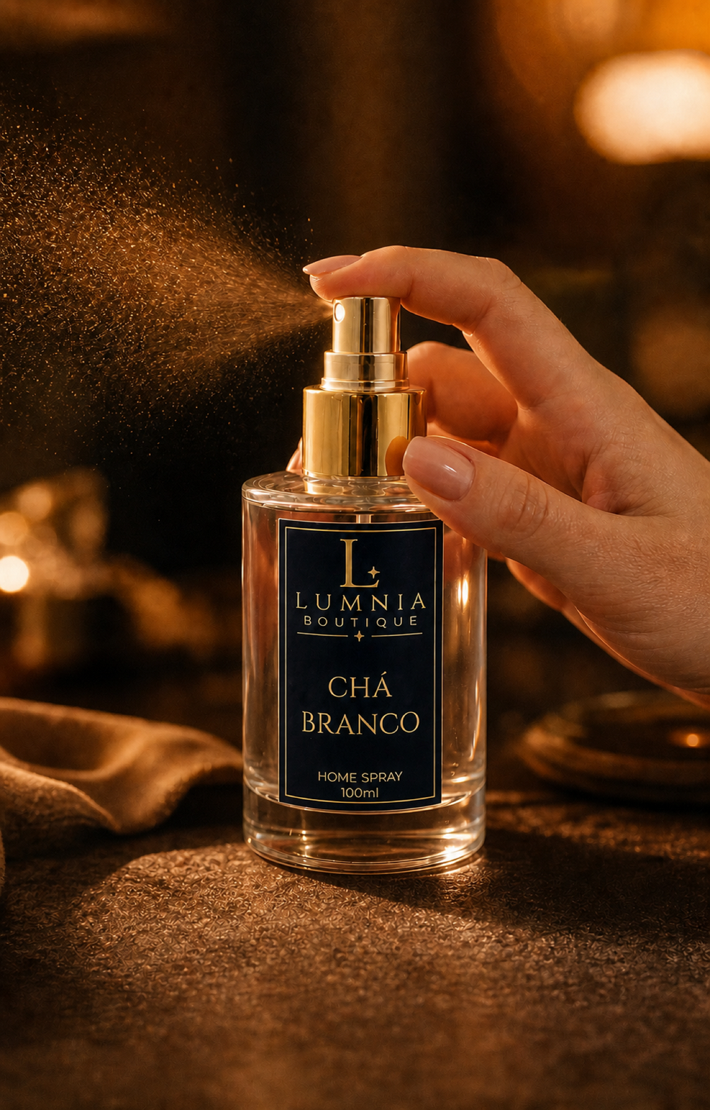 Home Spray Lumnia Chá Branco 100ml