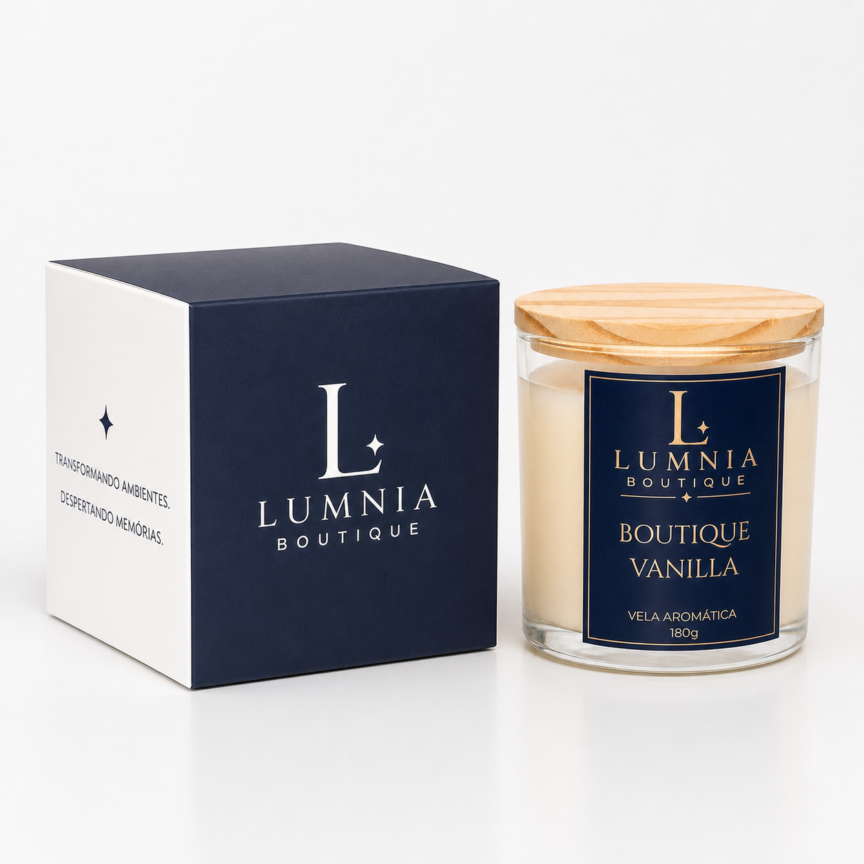 Vela aromática Boutique Vanilla da Lumnia